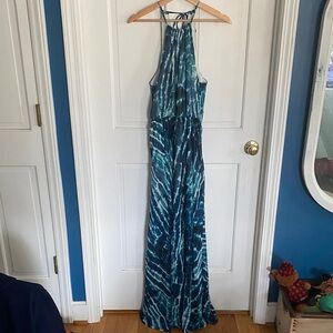 Olivaceous Water Maxi Dress